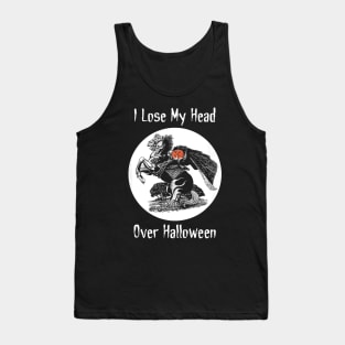 Halloween Headless Horseman Tank Top